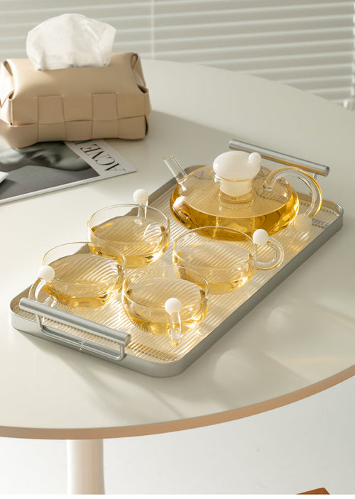Retro Tea Glass Tea Kettle Set