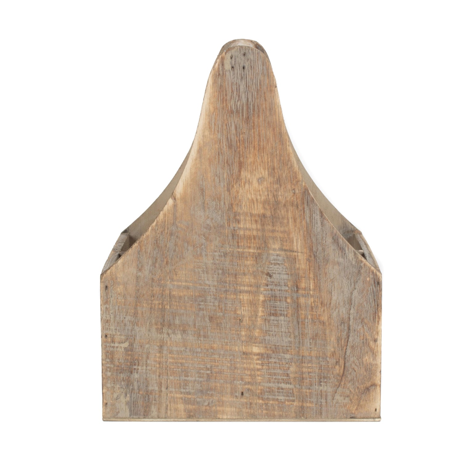 Oak Effect Wooden Bottle Carrier