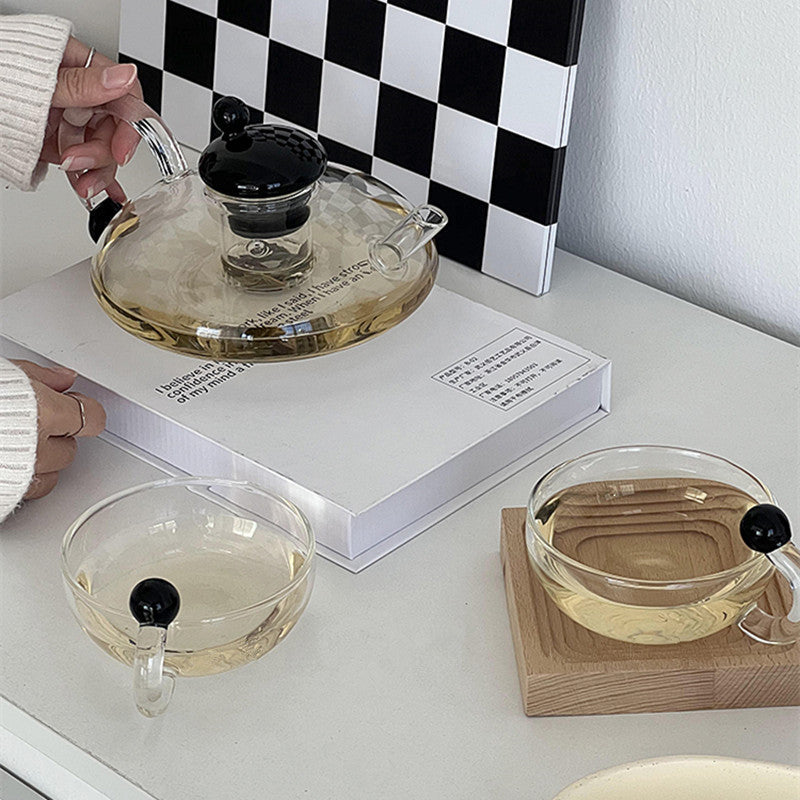 Retro Tea Glass Tea Kettle Set