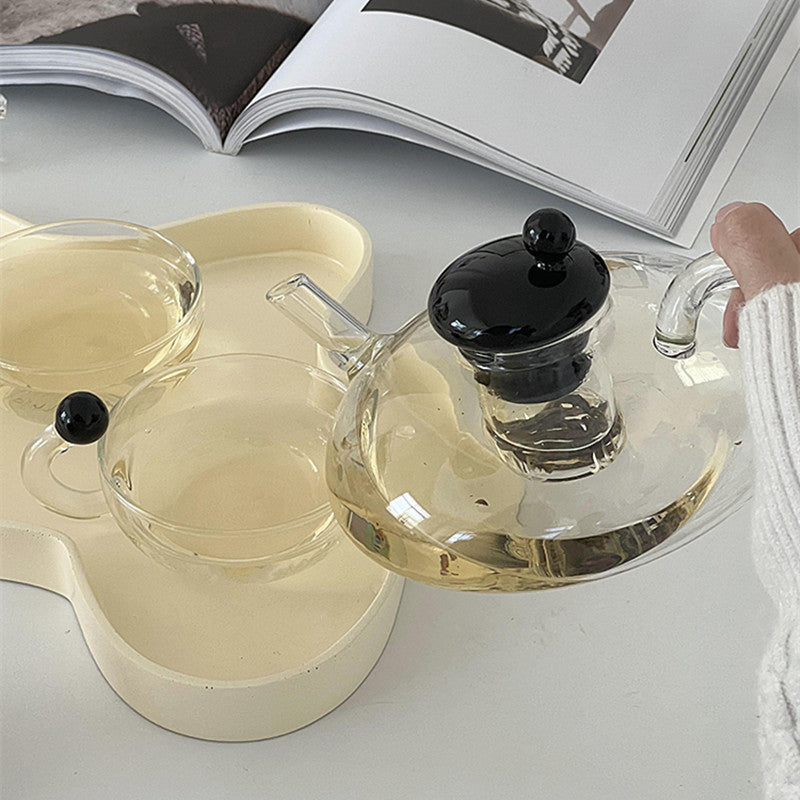 Retro Tea Glass Tea Kettle Set