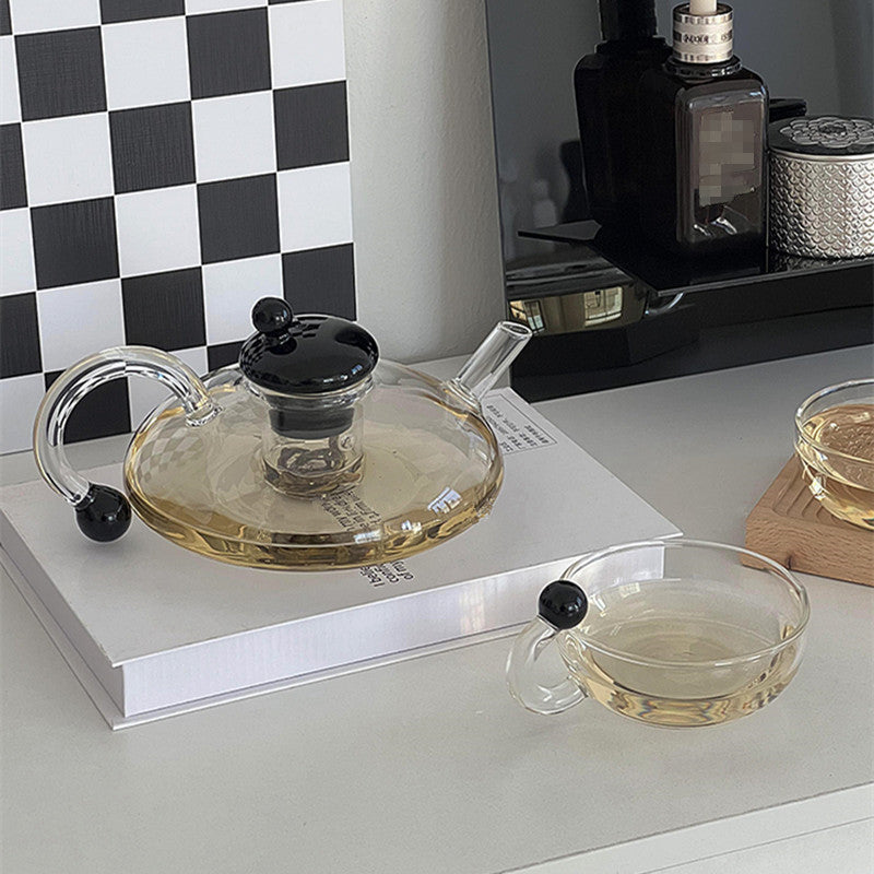 Retro Tea Glass Tea Kettle Set