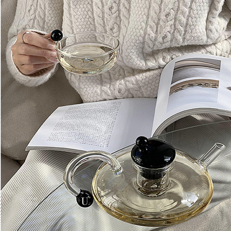 Retro Tea Glass Tea Kettle Set